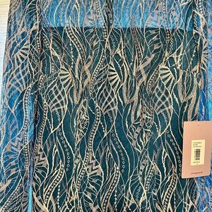 JS Collections Aqua Blue Dress